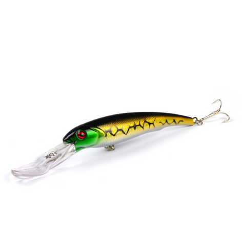1PCS Hard Plastic Minnow Fishing Lure 28g/16.5cm Big Crankbait Artificial Bait Peche Bass Trolling Pike Carp lures Accessories