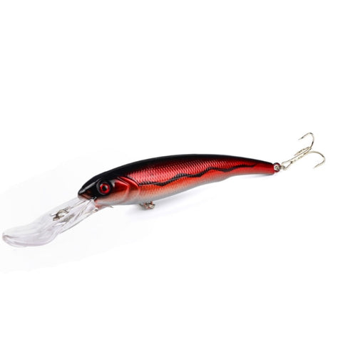 1PCS Hard Plastic Minnow Fishing Lure 28g/16.5cm Big Crankbait Artificial Bait Peche Bass Trolling Pike Carp lures Accessories