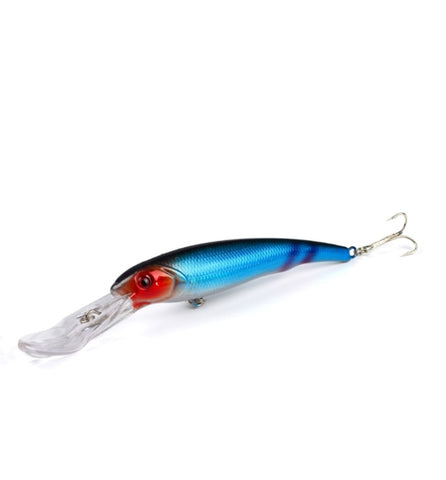 1PCS Hard Plastic Minnow Fishing Lure 28g/16.5cm Big Crankbait Artificial Bait Peche Bass Trolling Pike Carp lures Accessories