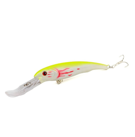 1PCS Hard Plastic Minnow Fishing Lure 28g/16.5cm Big Crankbait Artificial Bait Peche Bass Trolling Pike Carp lures Accessories