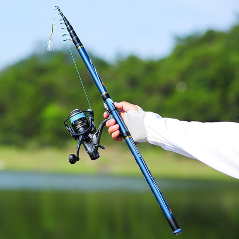 MIFINE COMPETITIVE Telescopic Bolo Fishing Rod 4.0 4.5 5.0 6.0m Travel Highcarbon Spinning Casting float fishing 10-30G pole rod