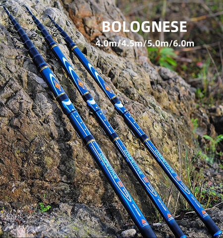 MIFINE COMPETITIVE Telescopic Bolo Fishing Rod 4.0 4.5 5.0 6.0m Travel Highcarbon Spinning Casting float fishing 10-30G pole rod