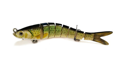 8 Section Fishing Lure 14cm 25g Multi Jointed Lures Bait Pike Sinking Wobblers Swimbait Fishing Tackle For Bass Isca Crankbait