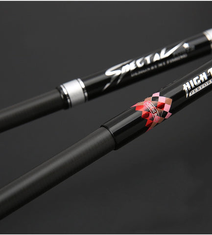 High Quality Super Hard  Powerful hand pole Telescopic Fishing Rod Carbon Fiber freshwater carp fishing3.6m/4.5 m/5.4m/6.3mVboni