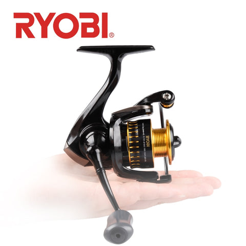 RYOBI ULTRA POWER 500/800/1000 Spinning Fishing Reel  mini wheels 6+1BB feeder fishing Saltewater Carp Fishing Reel metal spool
