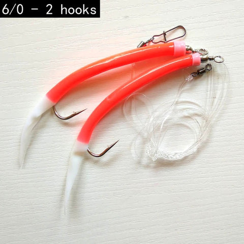 10pcs 6/0 8/0 10/0 12/0 Codfish Cod poloc Tuna Fishing Sea rig Sabiki rigs sea fishing rigs sea fishing hook boat fishing bait