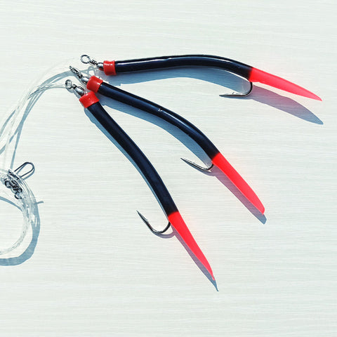 10pcs 6/0 8/0 10/0 12/0 Codfish Cod poloc Tuna Fishing Sea rig Sabiki rigs sea fishing rigs sea fishing hook boat fishing bait