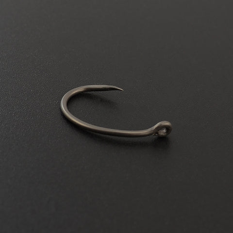 100pcs Teflon Coating High Carbon Stainless Steel Barbless Hooks 8012 Fishing Hook Fishing Tool Accessories