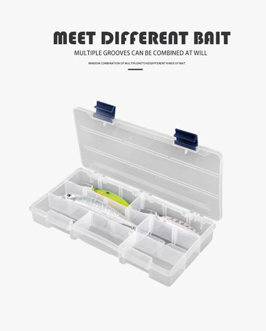 Fishing Lure box 27*26*26cm 5 Layer PP+ABS Big Fishing Tackle Box Plastic Handle Fishing Tools Box Fishing Tackle Storage Case
