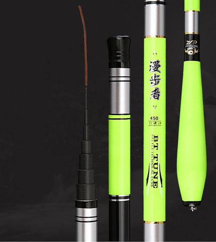 Stream Fishing Rod Carbon Fish Pole 3.6m-7.2m Telescopic Travel Rod Ultrashort  Tackle Feeder for Carp