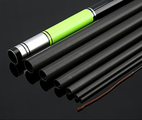 Stream Fishing Rod Carbon Fish Pole 3.6m-7.2m Telescopic Travel Rod Ultrashort  Tackle Feeder for Carp