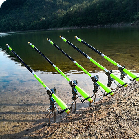 Stream Fishing Rod Carbon Fish Pole 3.6m-7.2m Telescopic Travel Rod Ultrashort  Tackle Feeder for Carp