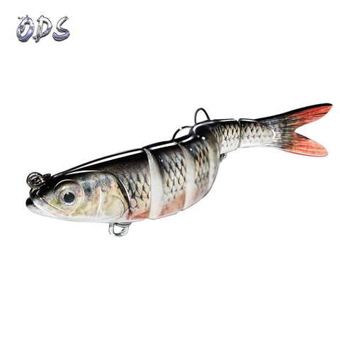 ODS 14cm 30g Sinking Wobblers Fishing Lures Jointed Crankbait Swimbait 8 Segment Hard Artificial Bait For Fishing Tackle Lure