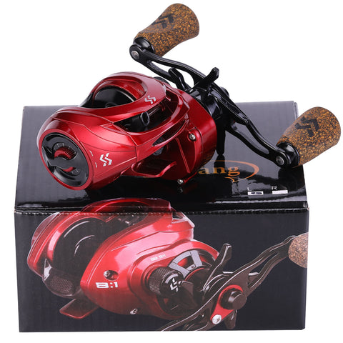 2019 Sougayilang 9+1BB  Fishing Reel Strong Drag Power 8kg  Fishing Reel Casting Reel Carp Fishing Wheels Fishing Tracking