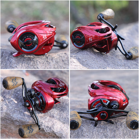 2019 Sougayilang 9+1BB  Fishing Reel Strong Drag Power 8kg  Fishing Reel Casting Reel Carp Fishing Wheels Fishing Tracking