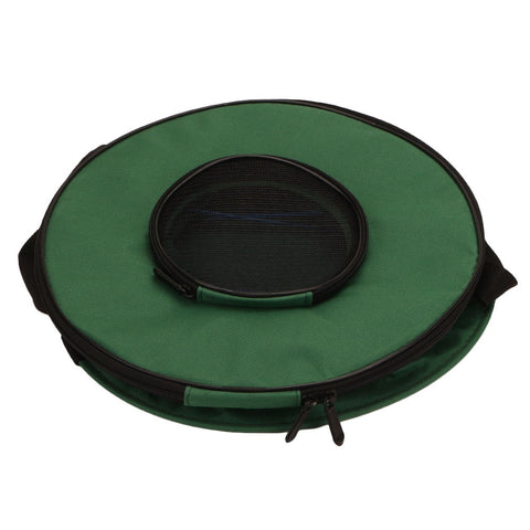 25cm Portable Foldable Canvas Bucket Shrink Carp Fishing Accessories Fishing Tackle Round For Live Fish Water Storage