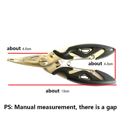 New Fishing Multifunctional Plier Fishing Lanyards Boating Ropes Kayak Camping Secure Pliers Lip Grips Tackle Fish Tools