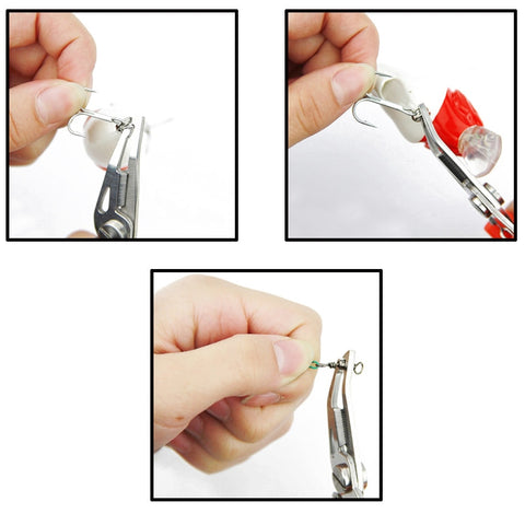 New Fishing Multifunctional Plier Fishing Lanyards Boating Ropes Kayak Camping Secure Pliers Lip Grips Tackle Fish Tools
