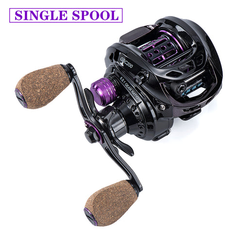 Hot sale!GBC200 142g UltraLight Carbon Fiber BFS Baitcasting Fishing Reel Left Right Hand Double Spool Fishing Bait Casting Reel