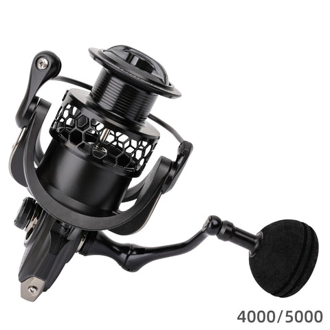 TSURINOYA NA 2000 3000 3000 4000 5000 9BB 5.2:1 Grae Ratio Saltwater Fishing Reels Lightweight Spinning Fishing Reel