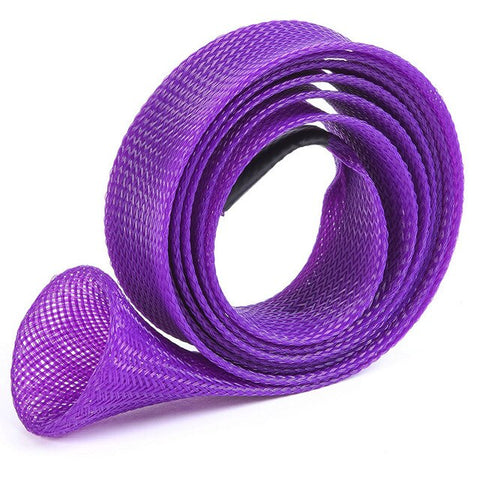 1pc 35mm*170cm Elastic Tangle Fishing Rod Protective Sheath Jacket Net Tube Cover Sleeve Fishing Rod Protective