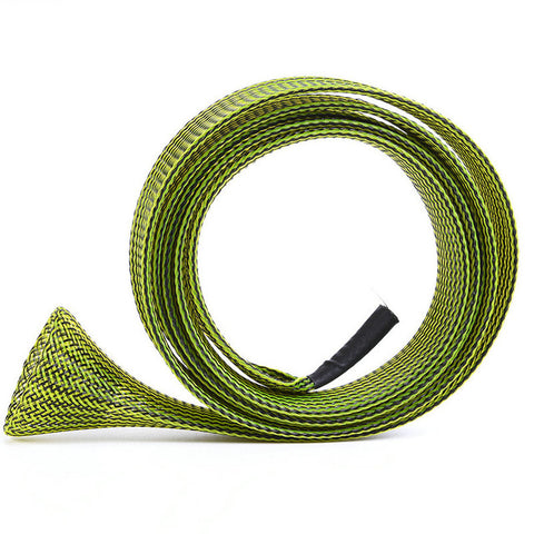1pc 35mm*170cm Elastic Tangle Fishing Rod Protective Sheath Jacket Net Tube Cover Sleeve Fishing Rod Protective