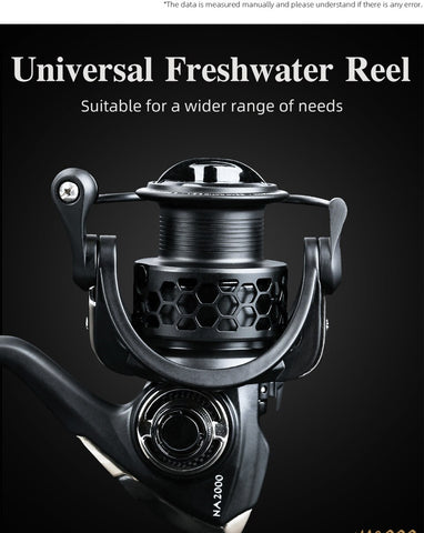 TSURINOYA NA 2000 3000 3000 4000 5000 9BB 5.2:1 Grae Ratio Saltwater Fishing Reels Lightweight Spinning Fishing Reel