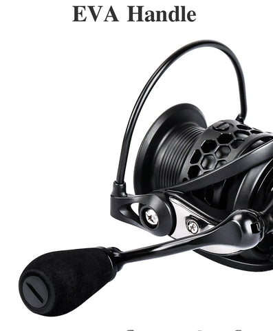 TSURINOYA NA 2000 3000 3000 4000 5000 9BB 5.2:1 Grae Ratio Saltwater Fishing Reels Lightweight Spinning Fishing Reel