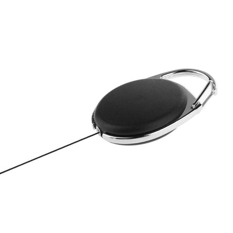 1pc Fly Fishing Tool Zinger Retractor Keychain Badge Holder Retractable Reel Recoil Carabiners Clip Fishing Accessories