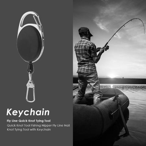 1pc Fly Fishing Tool Zinger Retractor Keychain Badge Holder Retractable Reel Recoil Carabiners Clip Fishing Accessories