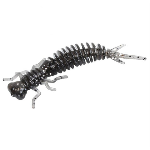 10 PCS Larva Soft Lures 55mm 75mm 100mm Artificial Lures Fishing Worm Silicone Bass Pike Minnow Swim Jigging Baits Fishing Gear