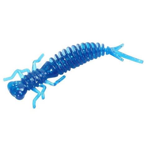10 PCS Larva Soft Lures 55mm 75mm 100mm Artificial Lures Fishing Worm Silicone Bass Pike Minnow Swim Jigging Baits Fishing Gear