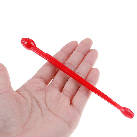 2PCs Red Yellow Plastic Easy Fishing Disgorger Hook Remover Double Head Removes Fishing Tools Engulfed Hooks