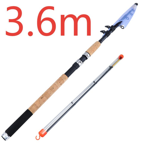 Sougayilang L M H Power Feeder Fishing Rod Line Lure Telescopic Spinning Travel Rod 3.0M 3.3M 3.6M Carp Feeder Pole De pesca