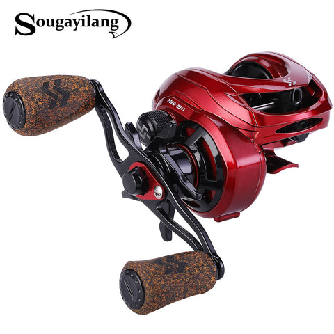 2019 Sougayilang 9+1BB  Fishing Reel Strong Drag Power 8kg  Fishing Reel Casting Reel Carp Fishing Wheels Fishing Tracking