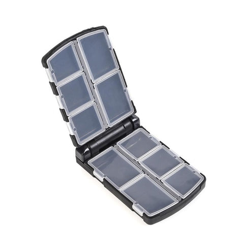 Fishing Box On For Fishing Hooks Semi-automatic Plastic Fly Fishing Lure Storage Boxes Case Doubleside Fishing Bait Tackle