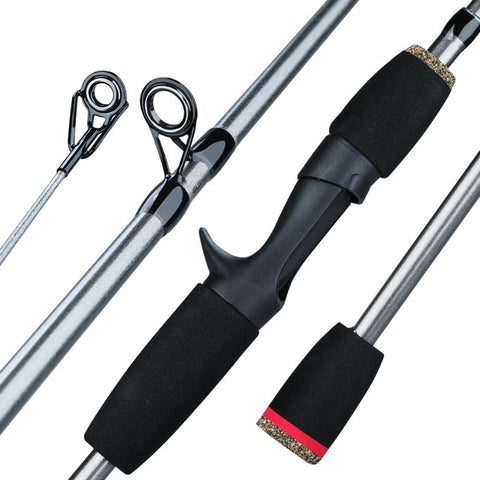 Sougayilang New 5 Section Portable Travel Fishing Rod Ultralight Weight Eva Handle Spinning/Casting Fishing Pole Fishing Tackle