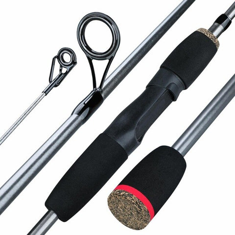 Sougayilang New 5 Section Portable Travel Fishing Rod Ultralight Weight Eva Handle Spinning/Casting Fishing Pole Fishing Tackle