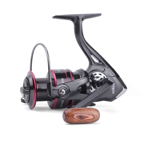 LINNHUE Fishing Reel All Metal Spool Spinning Reel 8KG Max Drag Stainless Steel Handle Line Spool Saltwater Fishing Accessories