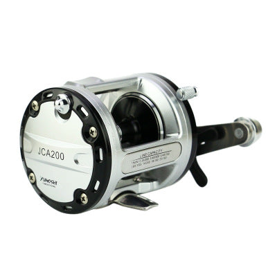 Jca200/jca300/jca400/jca500 12 + 1bb carretel de pesca de metal fiação trolling carretel enfrentar jca série ferramenta para carretel de pesca