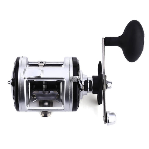 Jca200/jca300/jca400/jca500 12 + 1bb carretel de pesca de metal fiação trolling carretel enfrentar jca série ferramenta para carretel de pesca