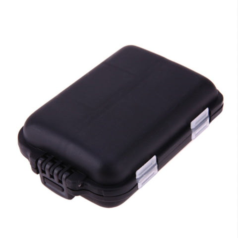 Fishing Tackle Boxes Transparent Plastic Fishing Lure Bait Hook Storage Case Tackle Box With 10 Compartments Fishing Accessories