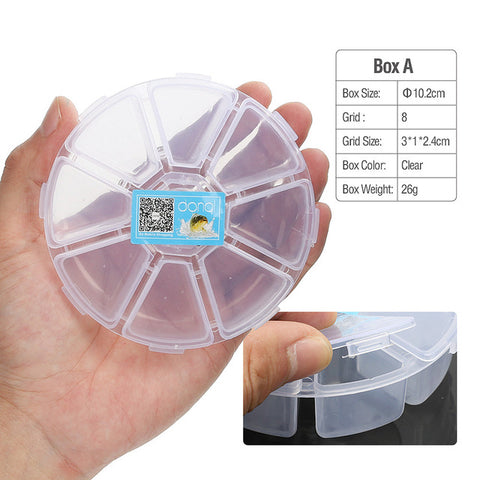 DONQL Fishing Tackle Box Compartments Storage Case for Carp Fishing Accessories Fishing Tools Box Plastic for Fishing Lure Hook