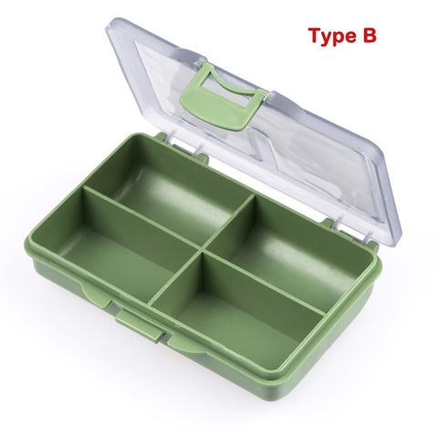 New Compartments Fishing Tackle Box Bait Lure Hooks Storage Case Fishing Tool Tackle Sorting Box for Pesca