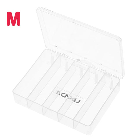 New Compartments Fishing Tackle Box Bait Lure Hooks Storage Case Fishing Tool Tackle Sorting Box for Pesca