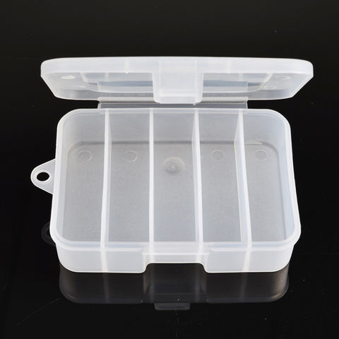 Outdoor Accessories Fishing Tackle Box Plastic Compartments Fishing Lure Bait Hook Tackle Storage Box Case Container 1008
