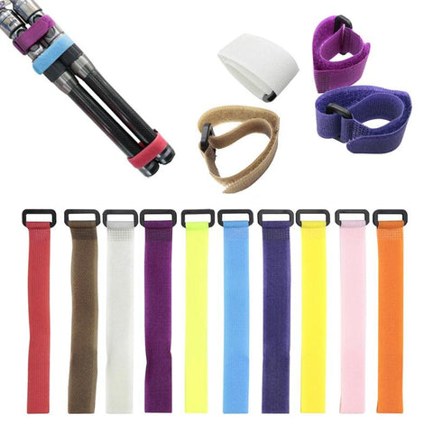 1pc/10pcs Fishing Rod Wrap Bundle Elastic Fishing Rod Fastening Strap Belts Rod Tie Fish Tackle Iscas Tools Pesca Accessories