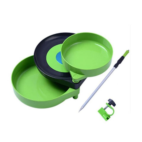 Fishing Tray Tool Practical Convenient Telescopic Spike 3 In 1 Plastic Bait Plate Fishing Accessories Fishing Bait Tool Magnetic