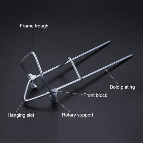 Portable Beach Fishing Rod Stand Holder Outdoor Adjustable  Base Mount Rests Bracket Accessory fishing tools