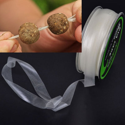 New Fishing Fast Water Dissolving Carp Fishing Tools Water-soluble Film Bollie String Fishing Feeder 10mm X 20m PVA Tape